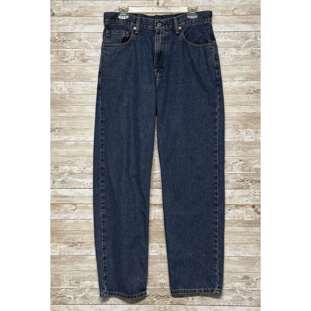 Vtg Levis 550 Relaxed Fit Jeans Mens 33x32 Medium Wash Blue Denim Cotton Tapered